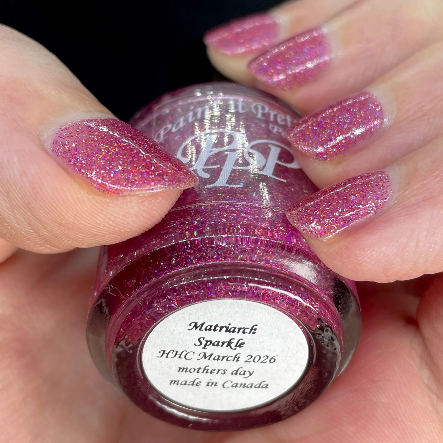 Paint It Pretty Polish: Mother's Day "Matriarch Sparkle" (Reflective) *OVERSTOCK* - Image 13