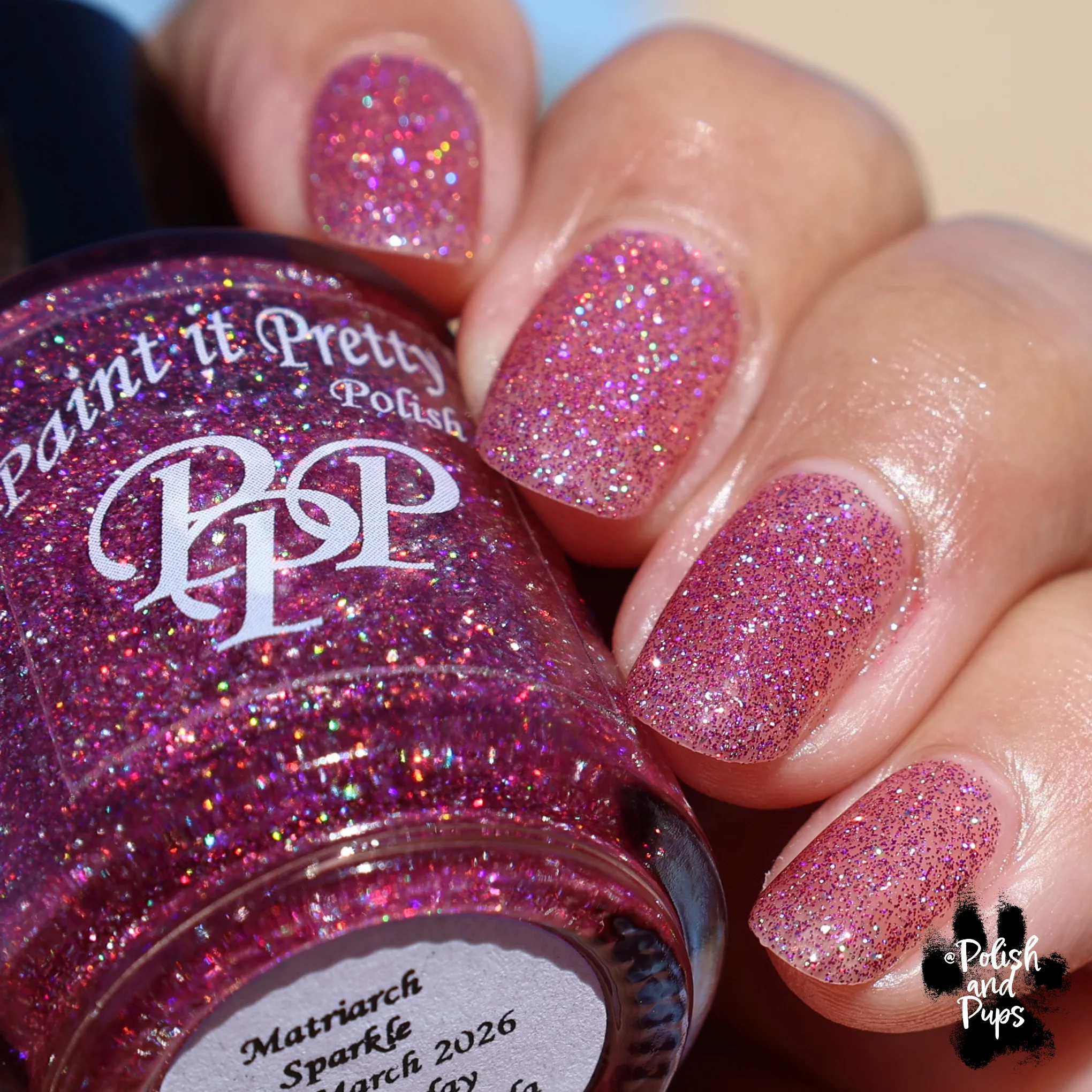 Paint It Pretty Polish: Mother's Day "Matriarch Sparkle" (Reflective) *OVERSTOCK* - Image 14
