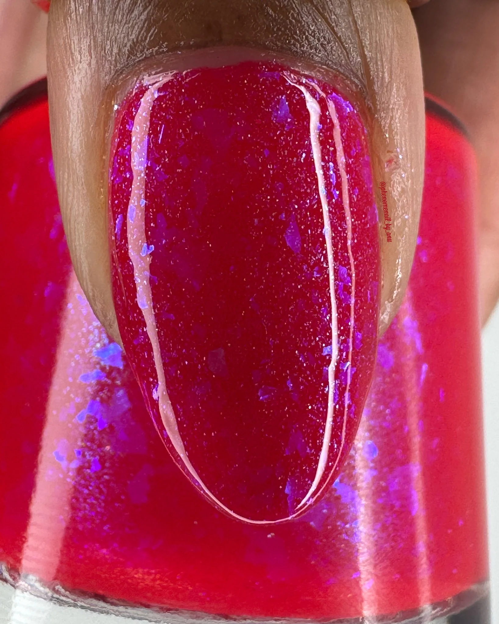 Sassy Sauce Polish: "Electric Lava with Glitter Veins" *OVERSTOCK* - Image 16
