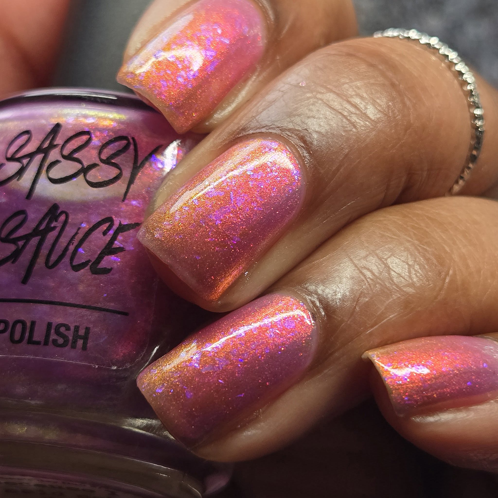 Sassy Sauce Polish: Mother's Day Duo "Because I Said So" and "Don't Make Me Stop This Car" (Magnetic) *OVERSTOCK* - Image 3
